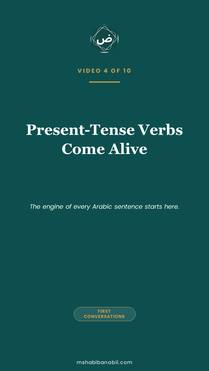 Present-Tense Verbs Come Alive
