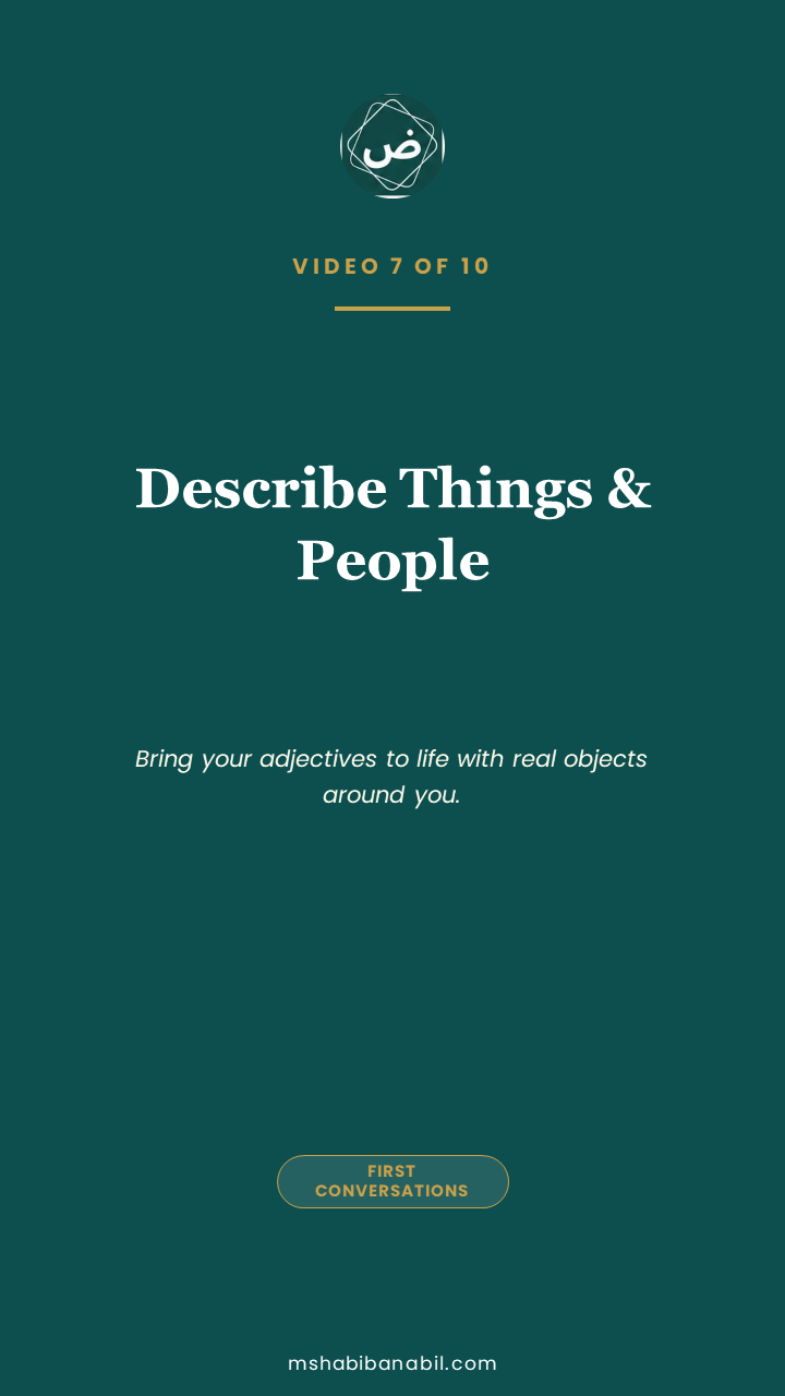 Describe Things & People